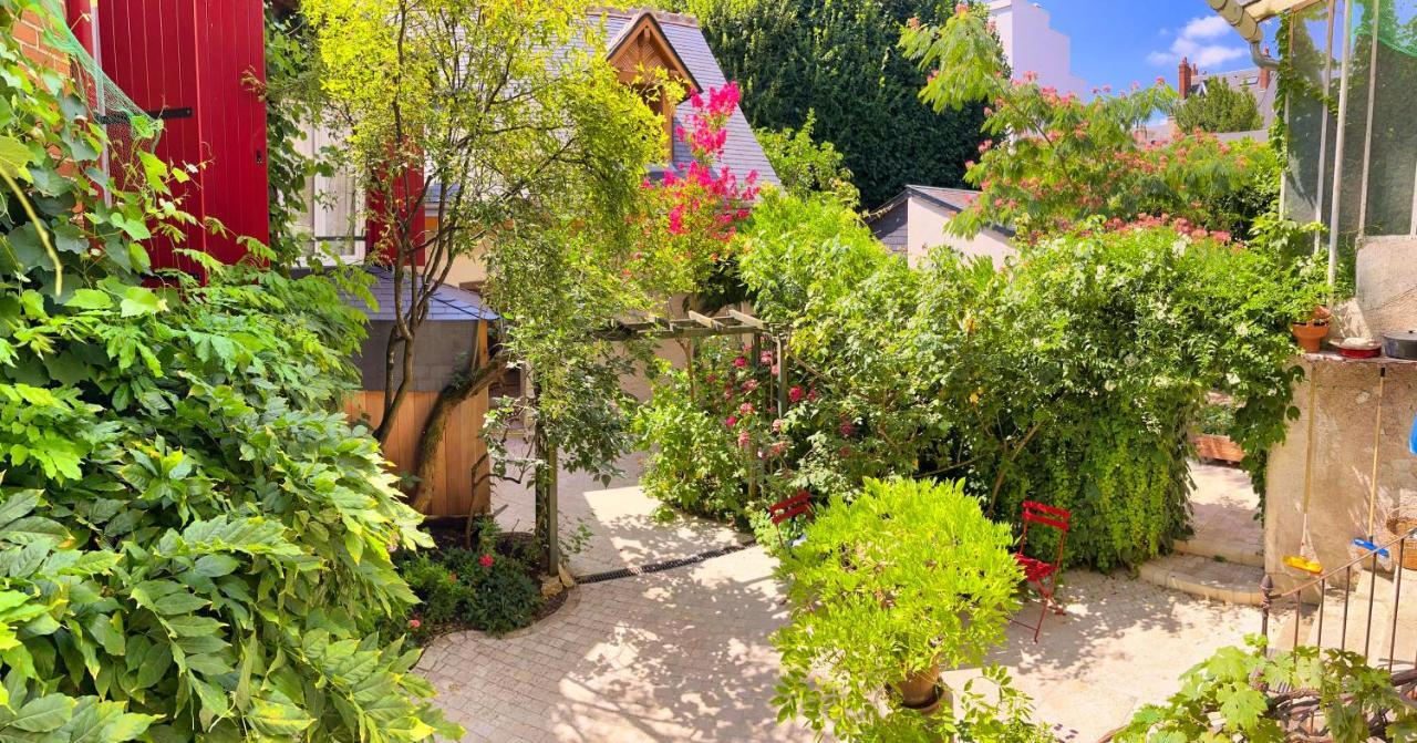 Hotel Le Jardin Du Vendome Tours Exterior foto